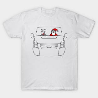 Transit Van-ta Claus Christmas special edition (no text) T-Shirt